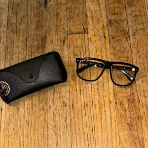 RAY-BAN CLEAR LENS GLASSES